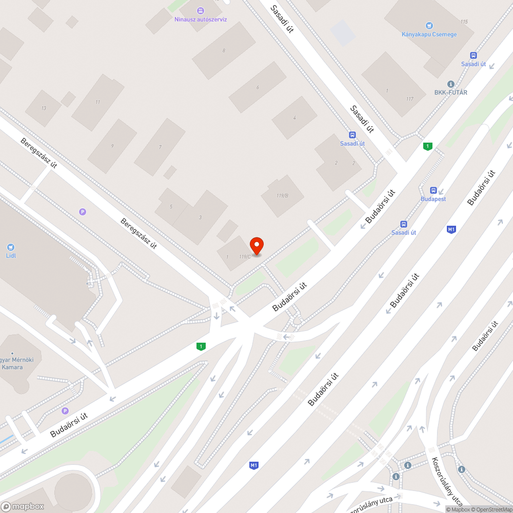 Budaörsi - Beregszász választási plakátok bejelentés helye