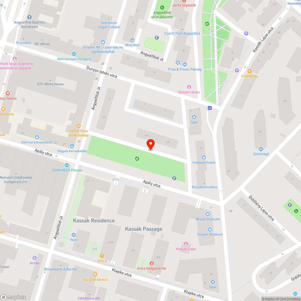 Elhagyott rendszám nélküli autó bejelentés helye