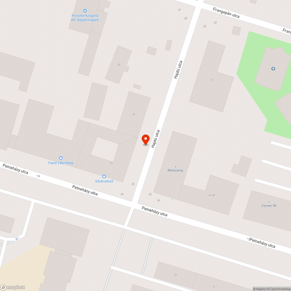 Sérült pinceajtó, balesetveszélyes nyílás bejelentés helye