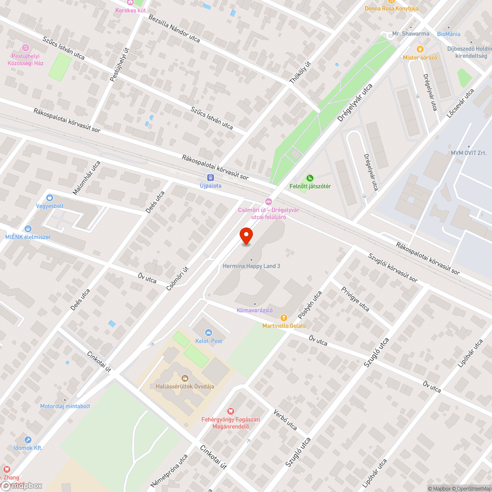 Vaspántokkal fojtogatott fák bejelentés helye