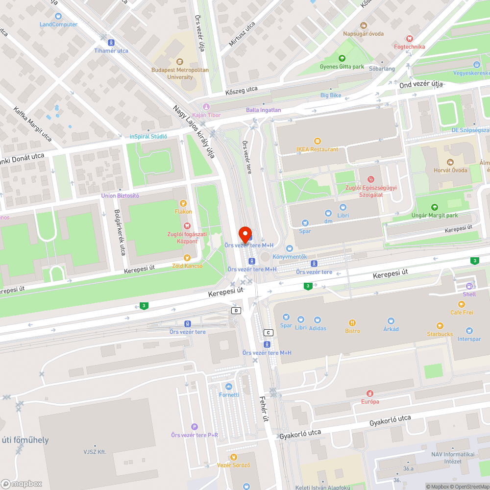 Elképesztően koszos megálló bejelentés helye