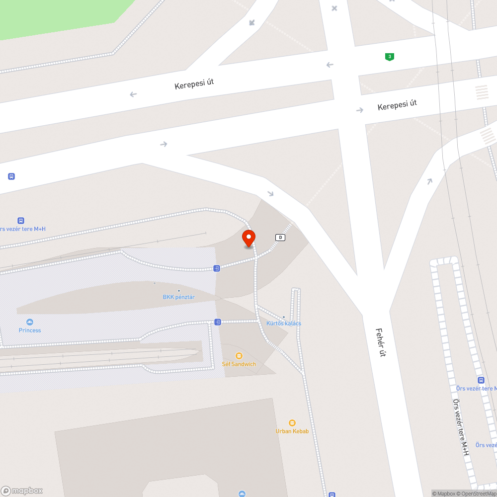 Beszakadt folyóka bejelentés helye