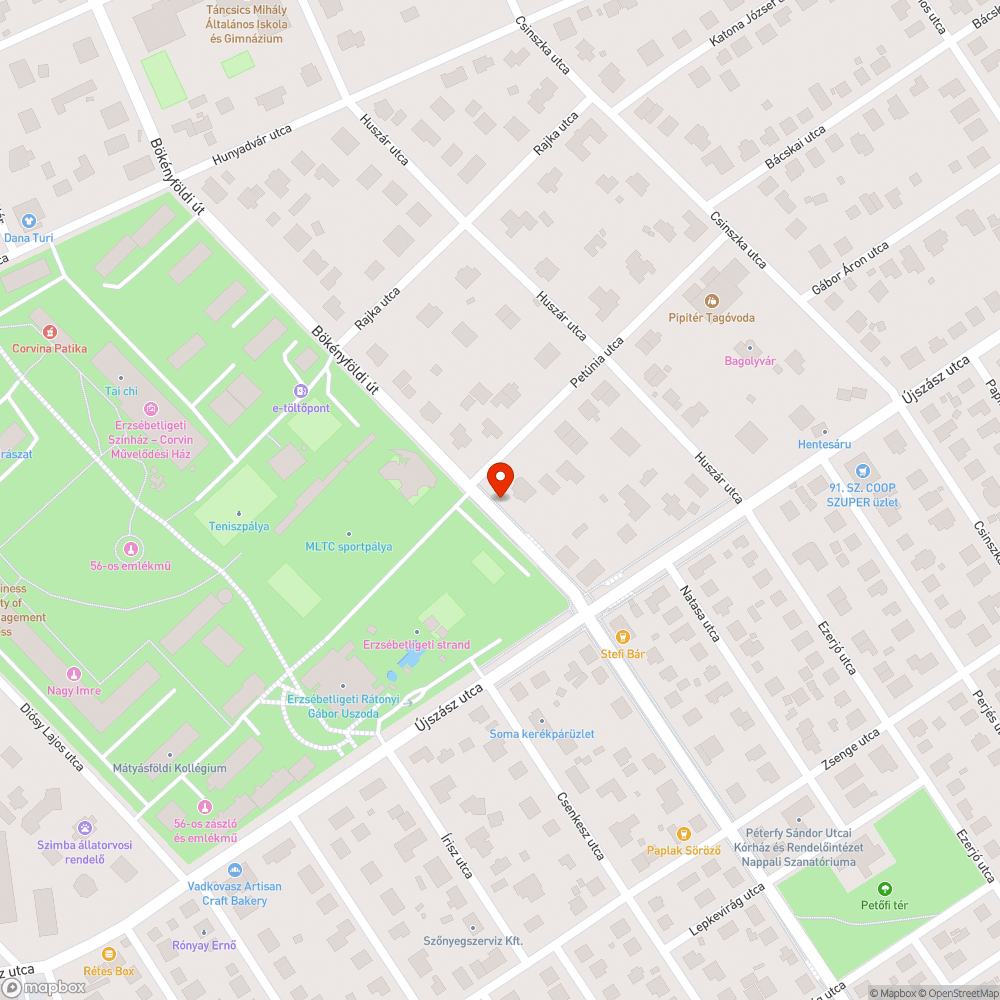 A krisztustövis szemmagasságig van bejelentés helye