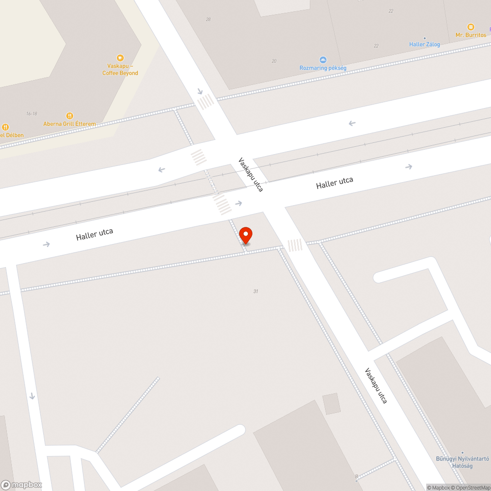 Összefirkált utcanévtábla bejelentés helye