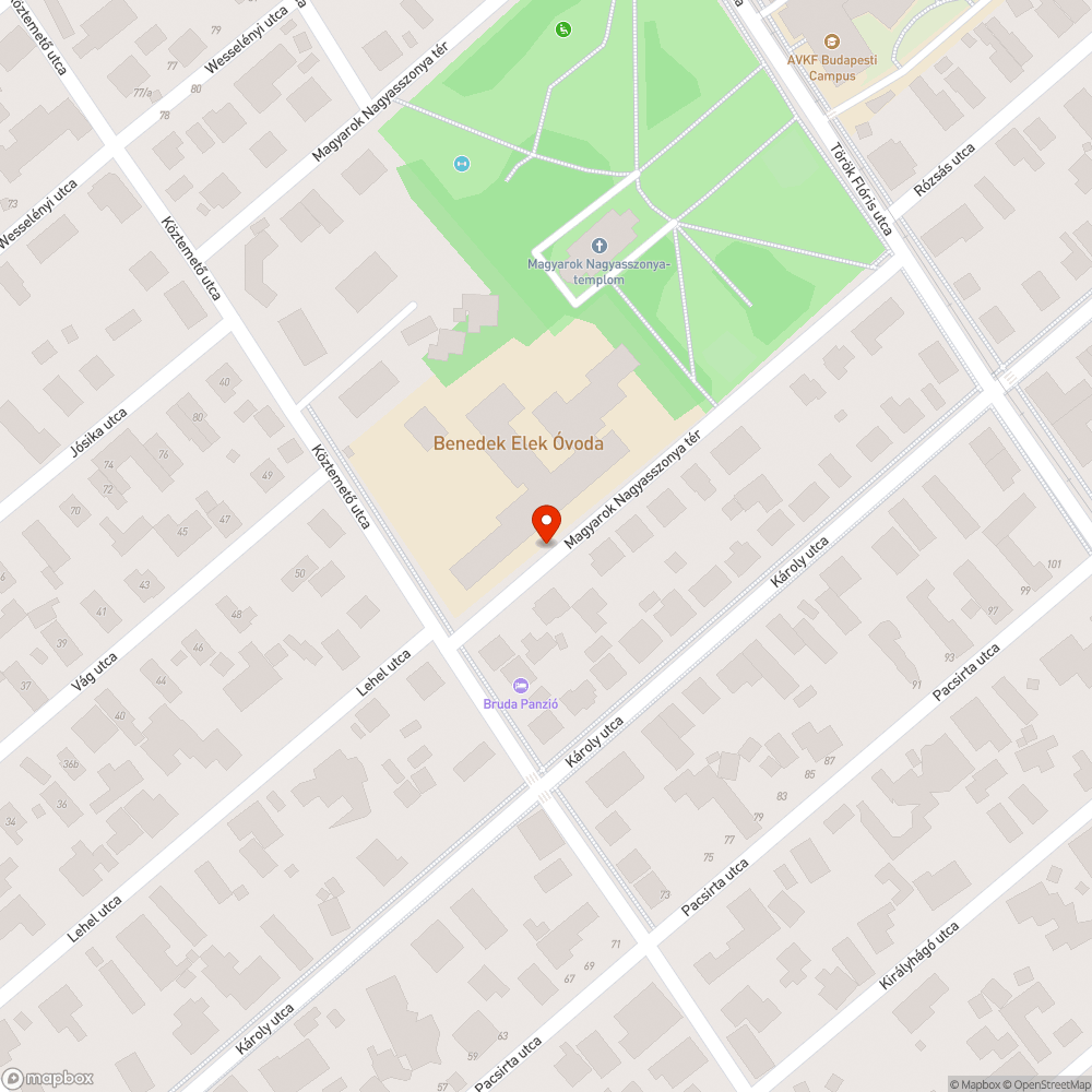 Buktatók a járdán bejelentés helye