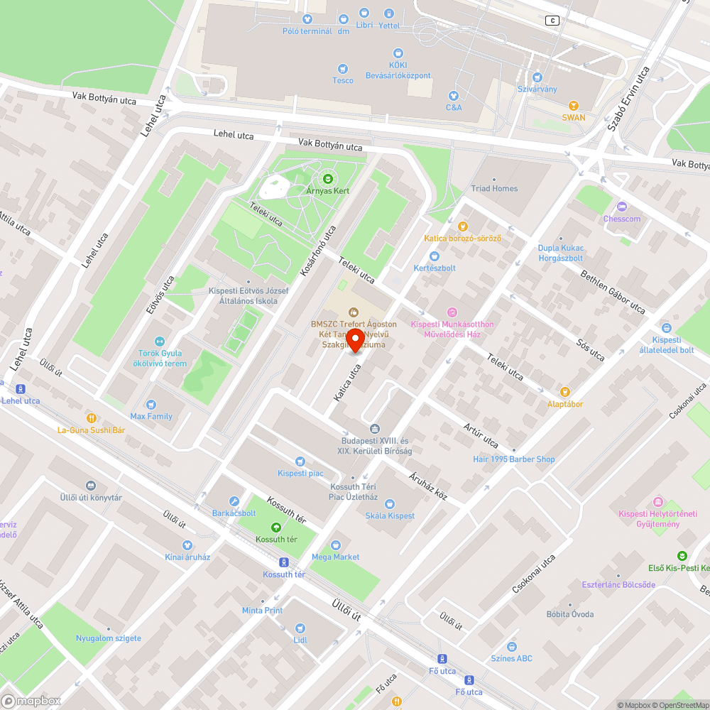 Kosz, mocsok a kispesti streetball pályán bejelentés helye