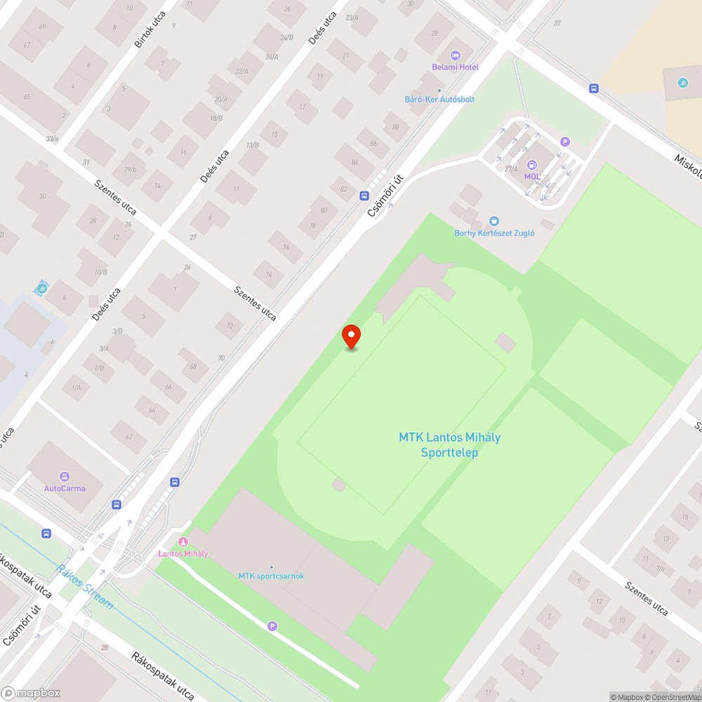 Illegális szemétlerakat bejelentés helye