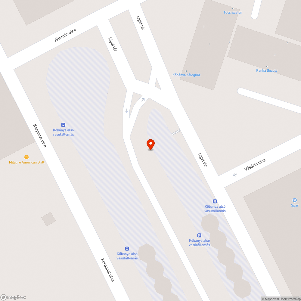 Egy nagyon rossz helyen lévő kuka bejelentés helye