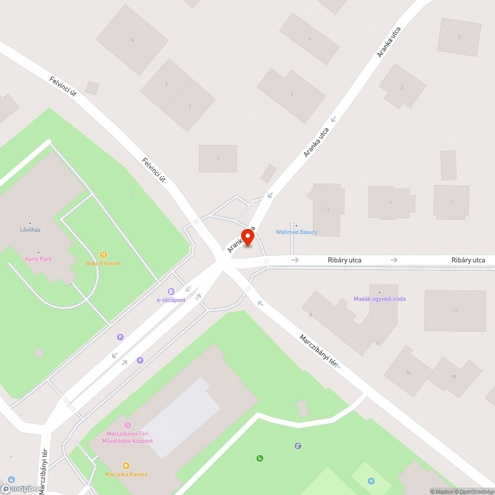 Összedőlt kőfal/támfal bejelentés helye