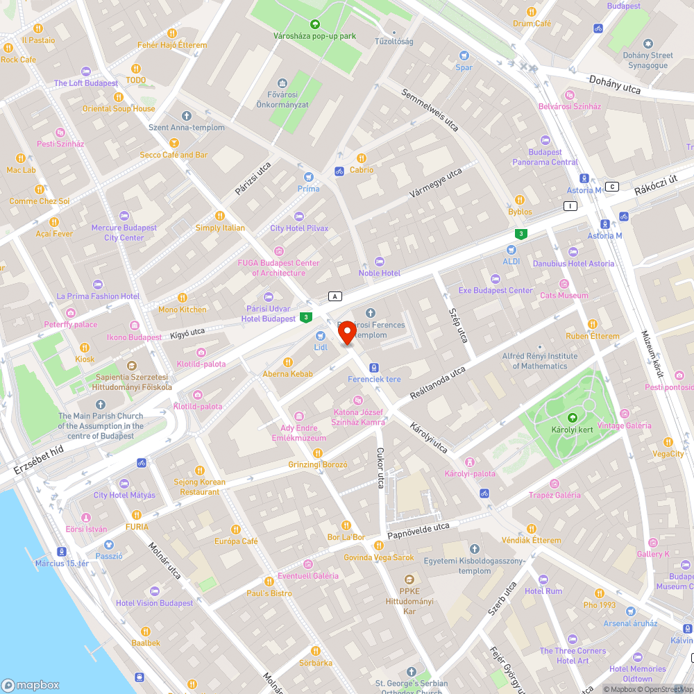 Büdös lift bejelentés helye