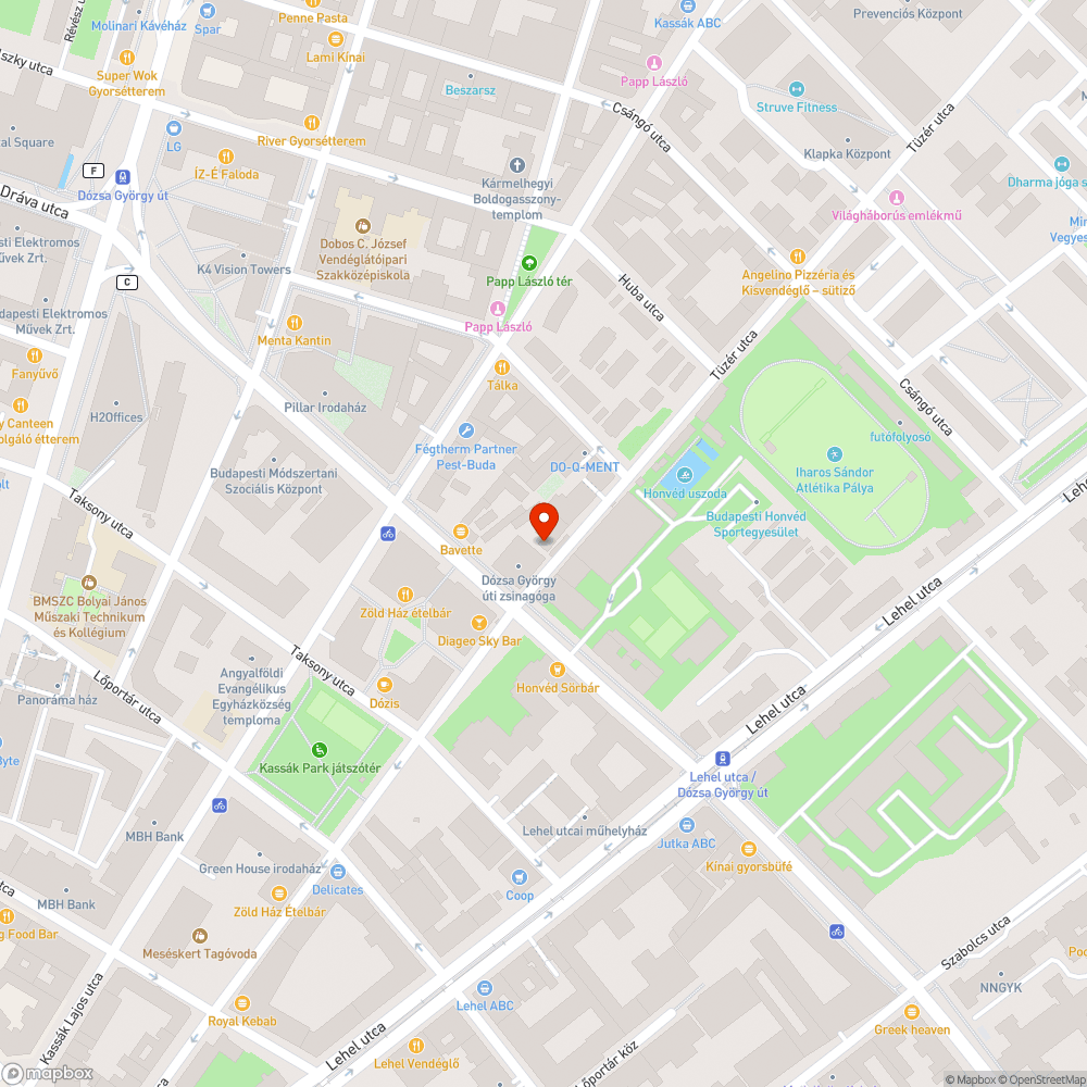 Omló fal bejelentés helye