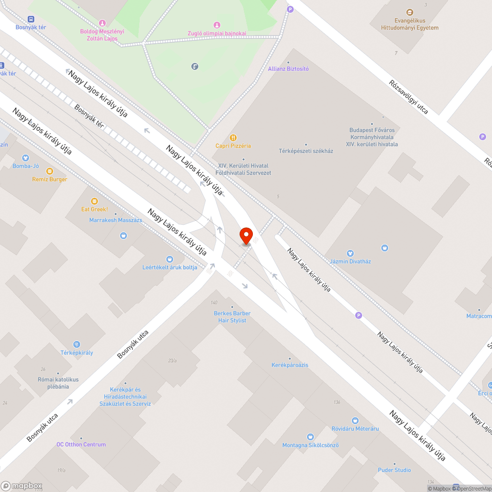 Lekopott zebra bejelentés helye