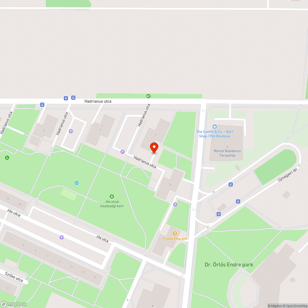 Beszakadt útfeület bejelentés helye