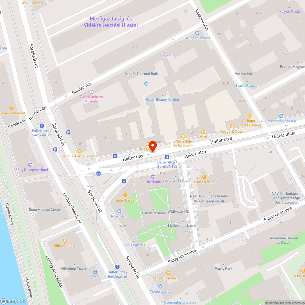 Növényzet és talaj állapot bejelentés helye