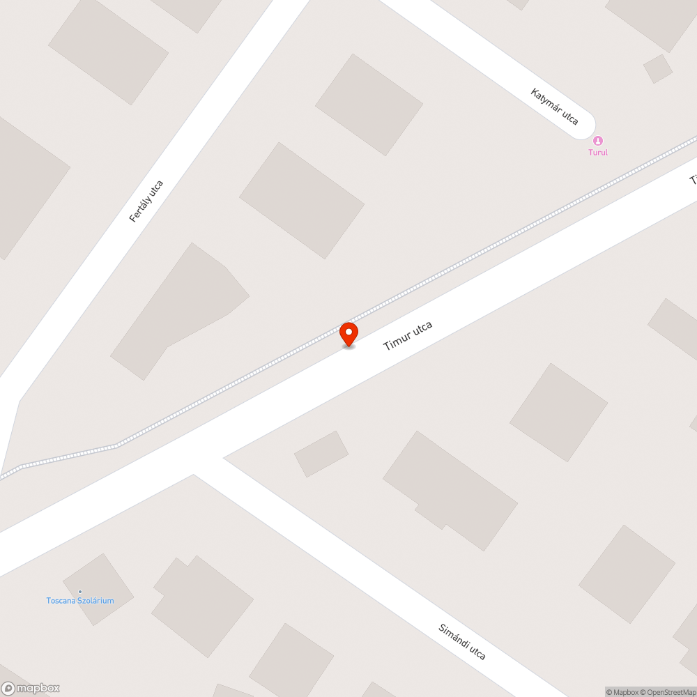 Eldugult esővízlefolyó a Timur utcában #2 bejelentés helye