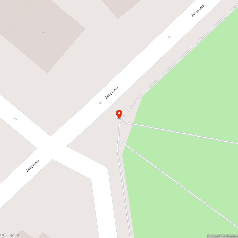 Elromlott zárszerkezet a közösségi kert kapuján bejelentés helye