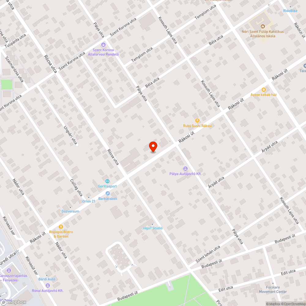 Töredezett járda bejelentés helye