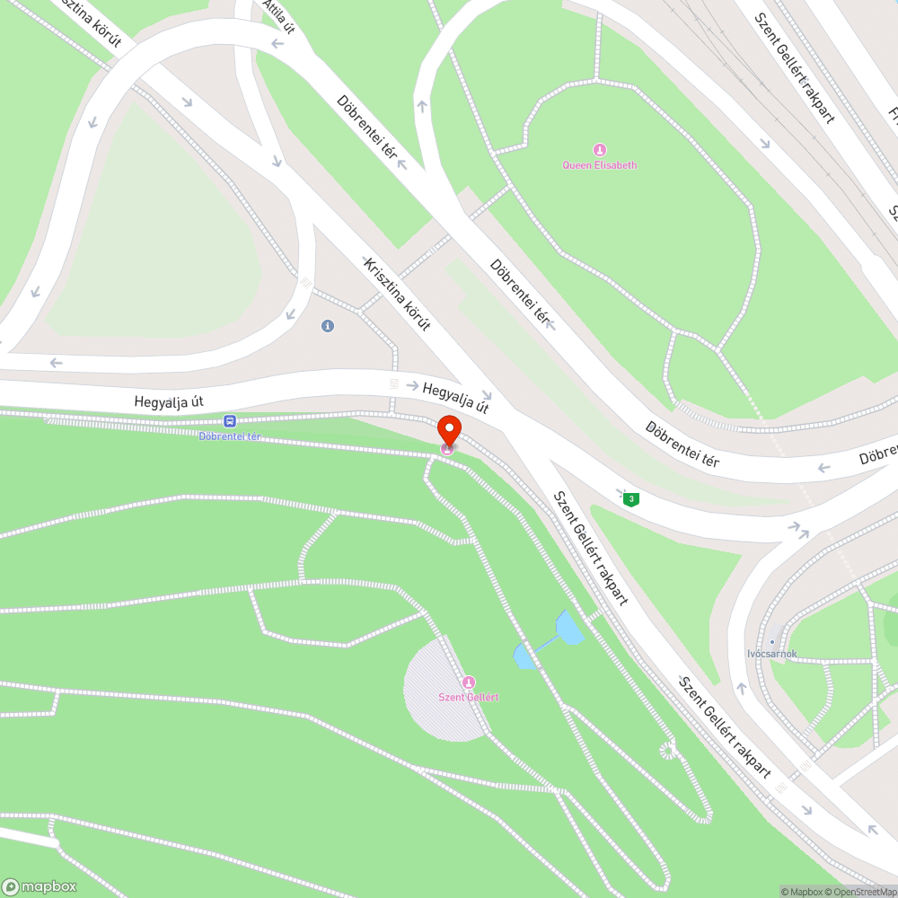 Graffitivel és matricákkal szennyezett korlátok bejelentés helye