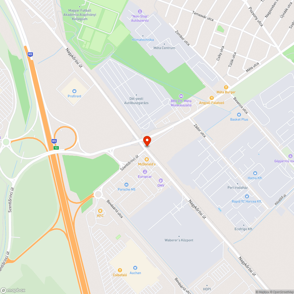 Hiányzó fedél a buszmegállóban bejelentés helye