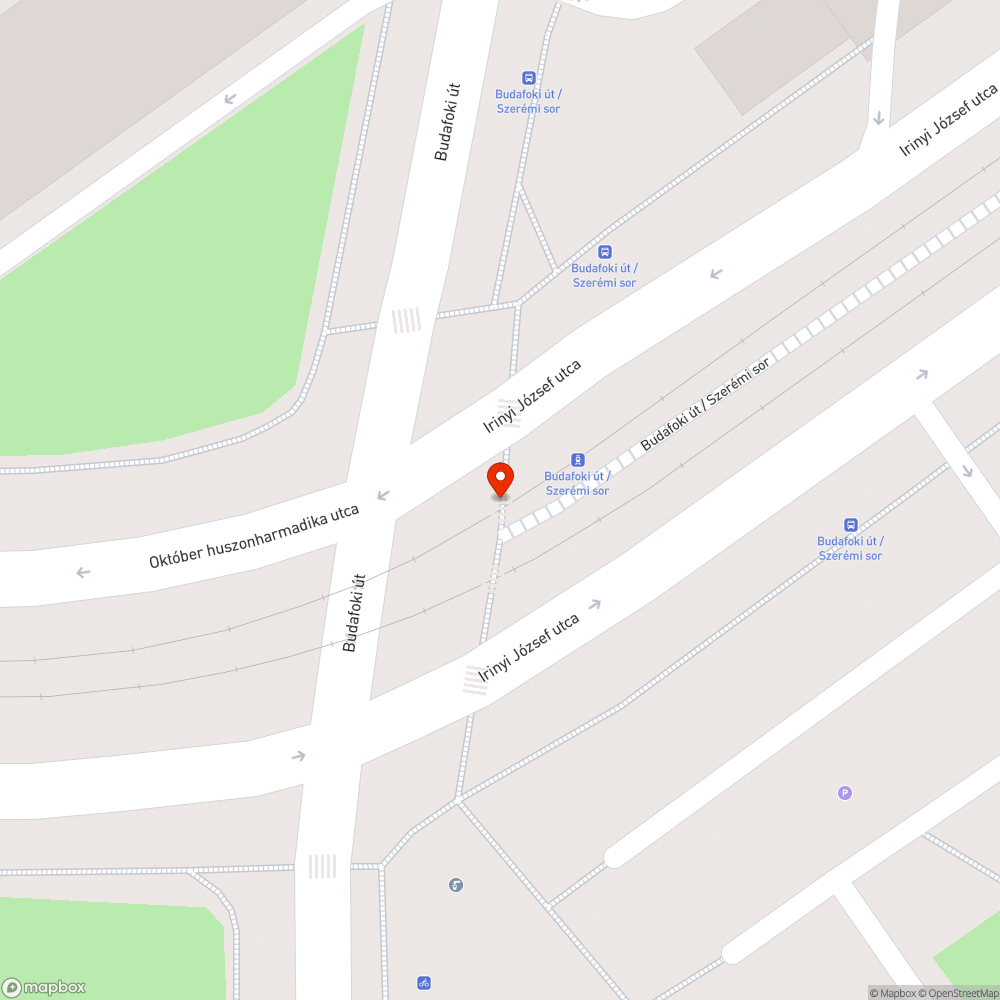 Lötyögő taktilis jelek bejelentés helye