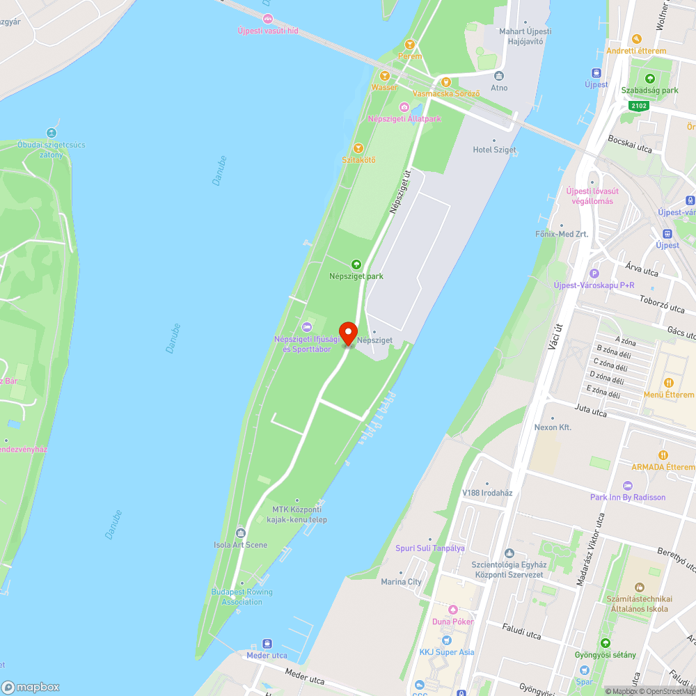 Kátyúk bejelentés helye