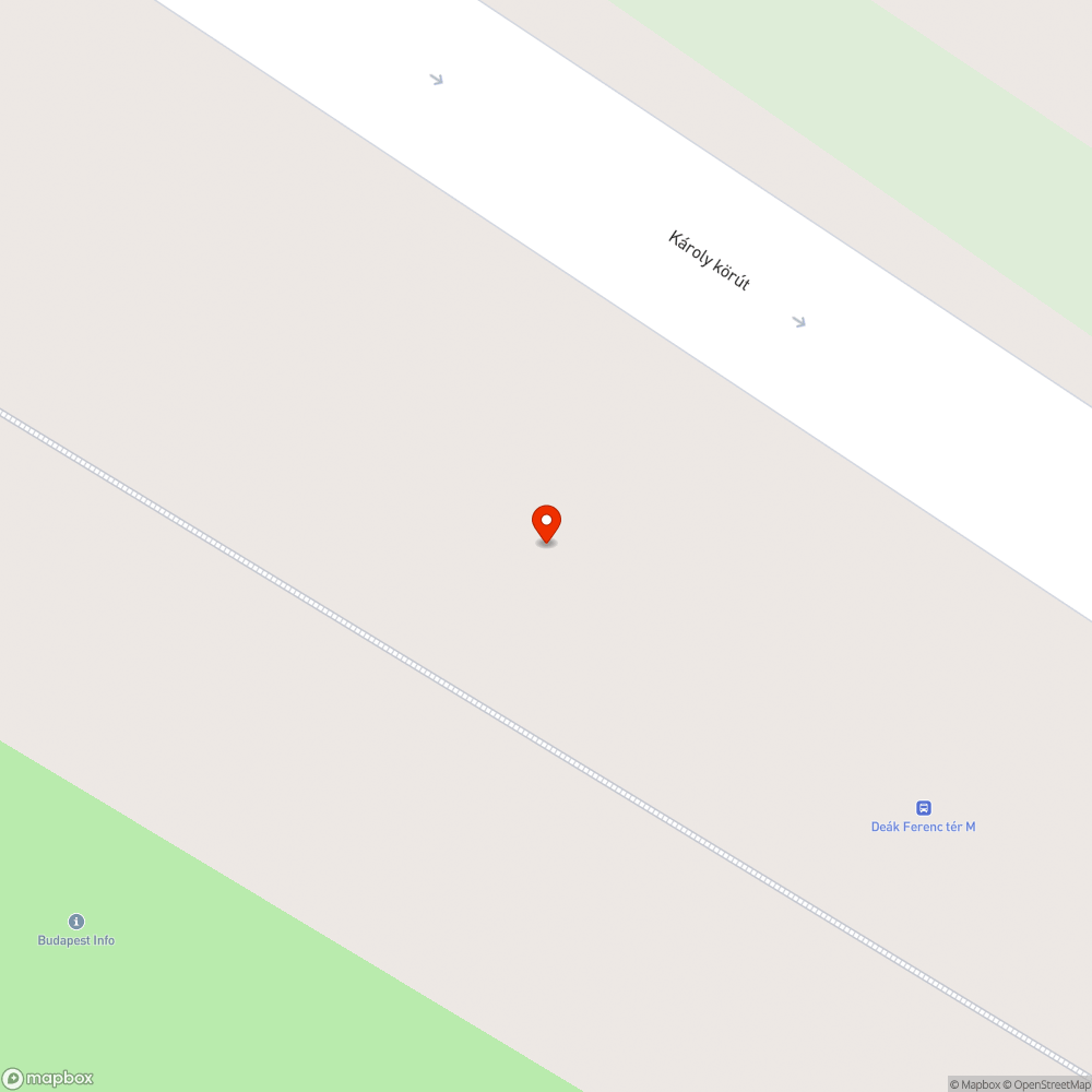 Berepedt utasváró bejelentés helye