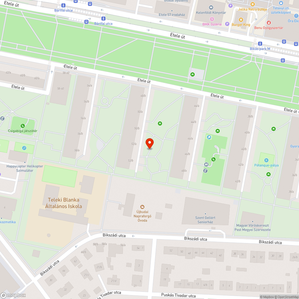 Szemét bejelentés helye