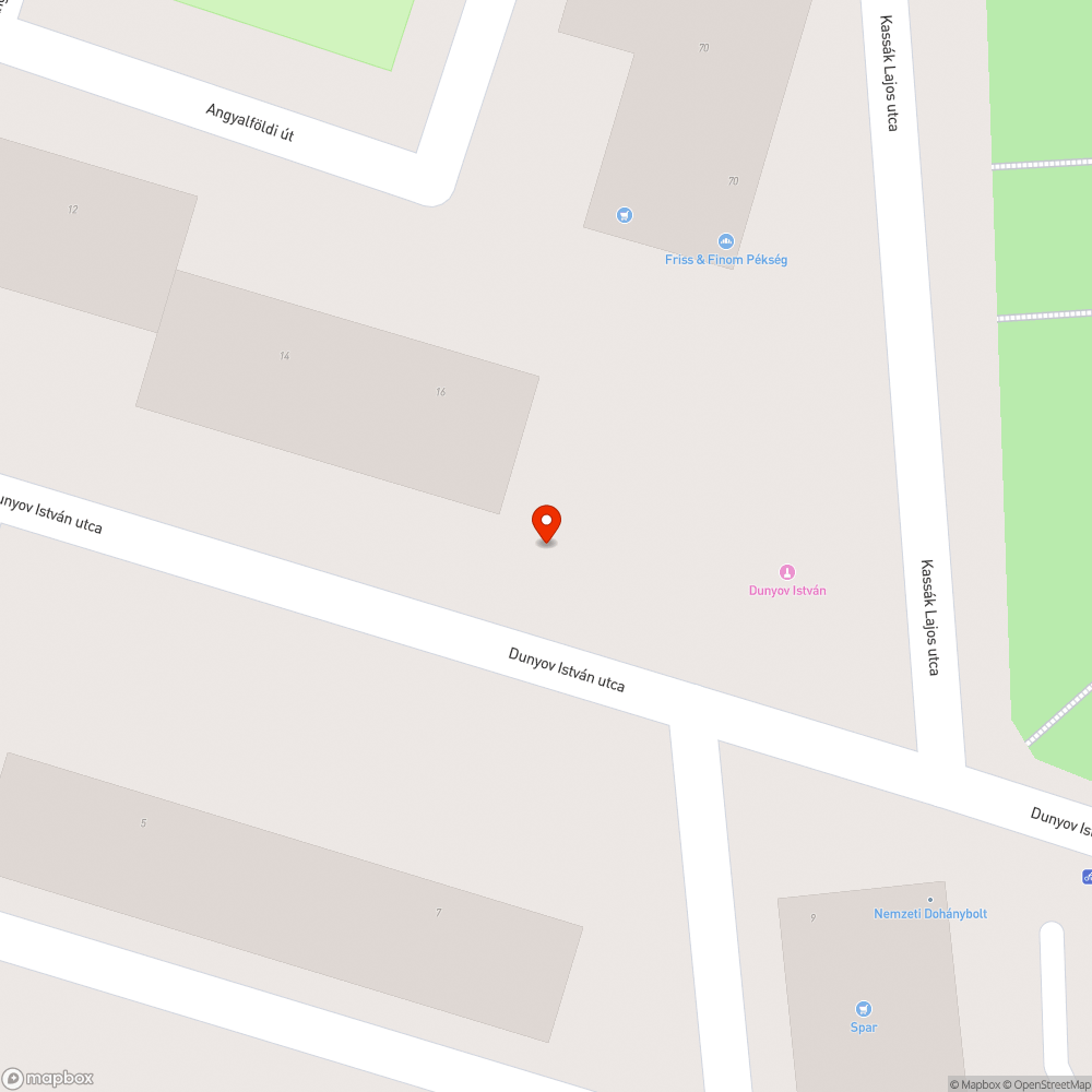 Ágkupac a szekrény mögött bejelentés helye