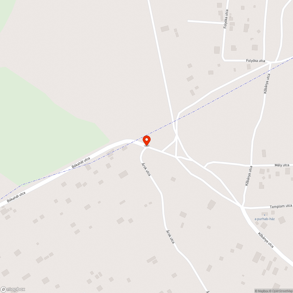 Illegális szemétlerakat bejelentés helye