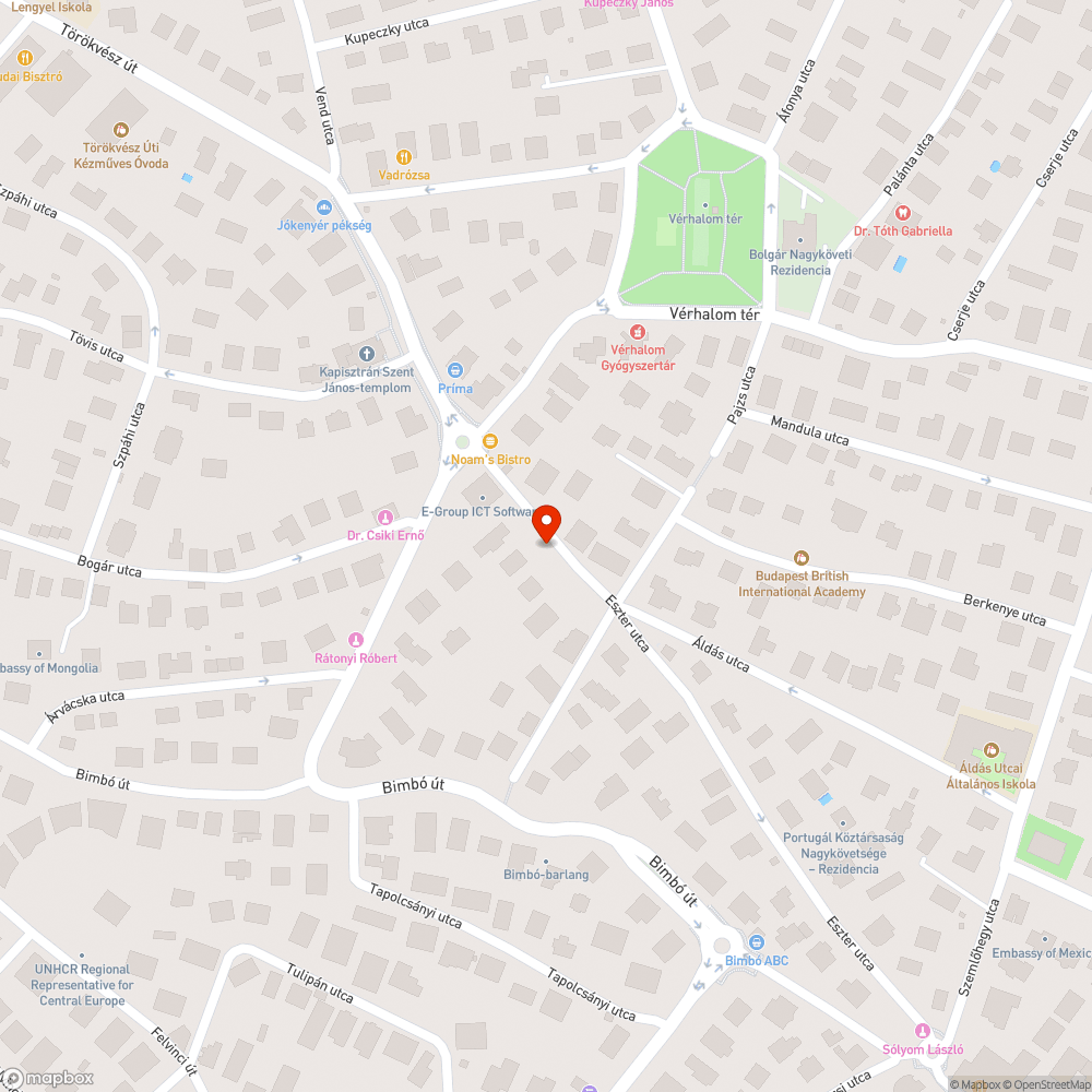 Üres fahely bejelentés helye