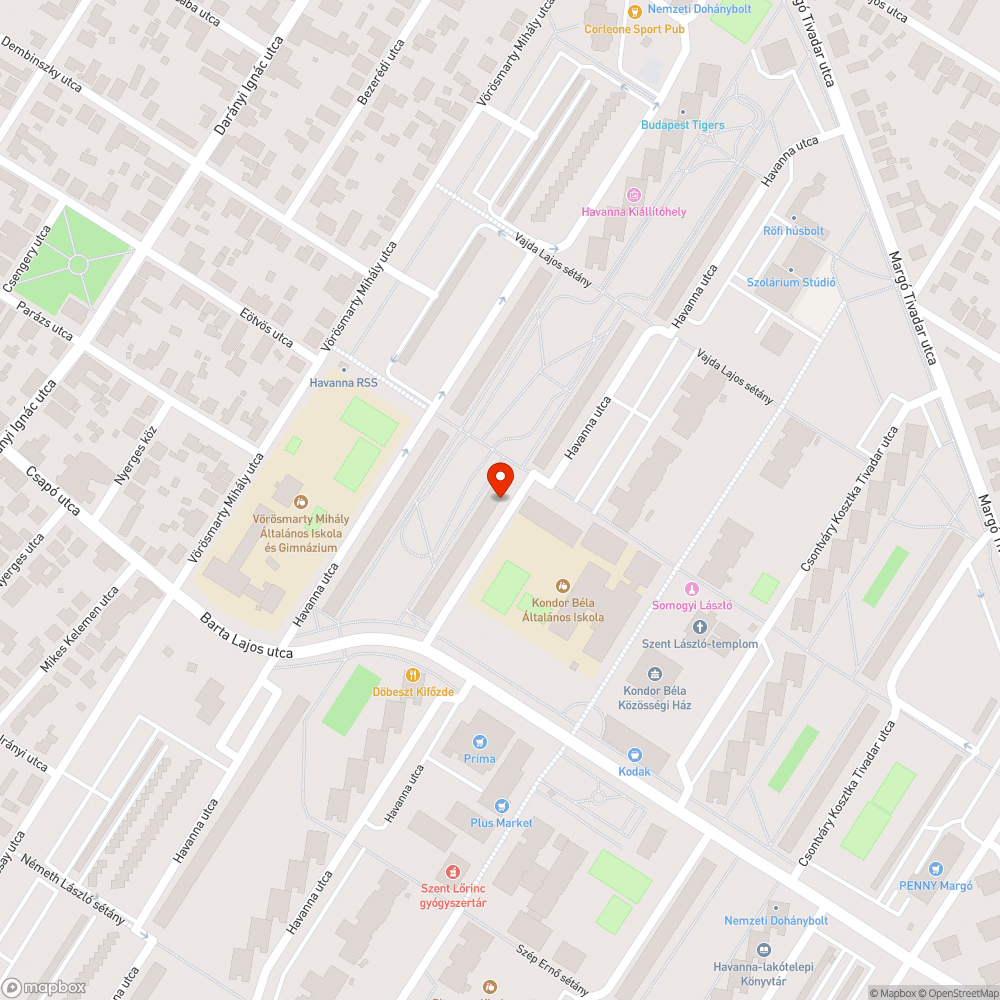 Roncs autó bejelentés helye