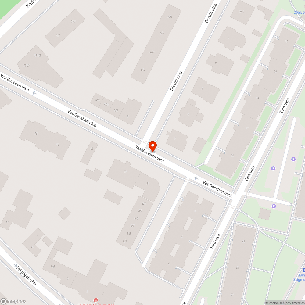 Kiégett lámpa bejelentés helye