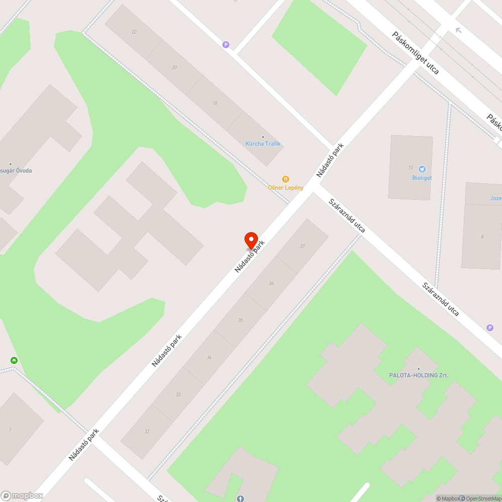 Kitort poller bejelentés helye