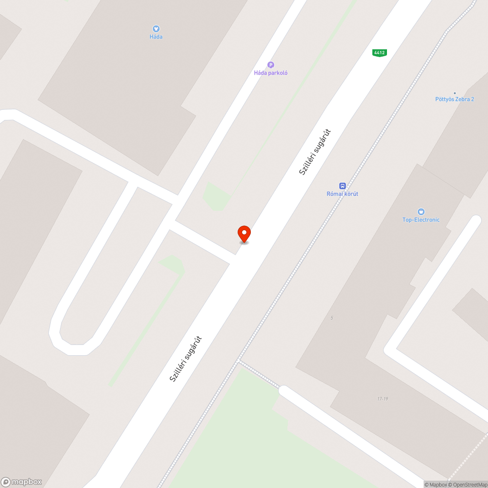 Eldugult víznyelő bejelentés helye