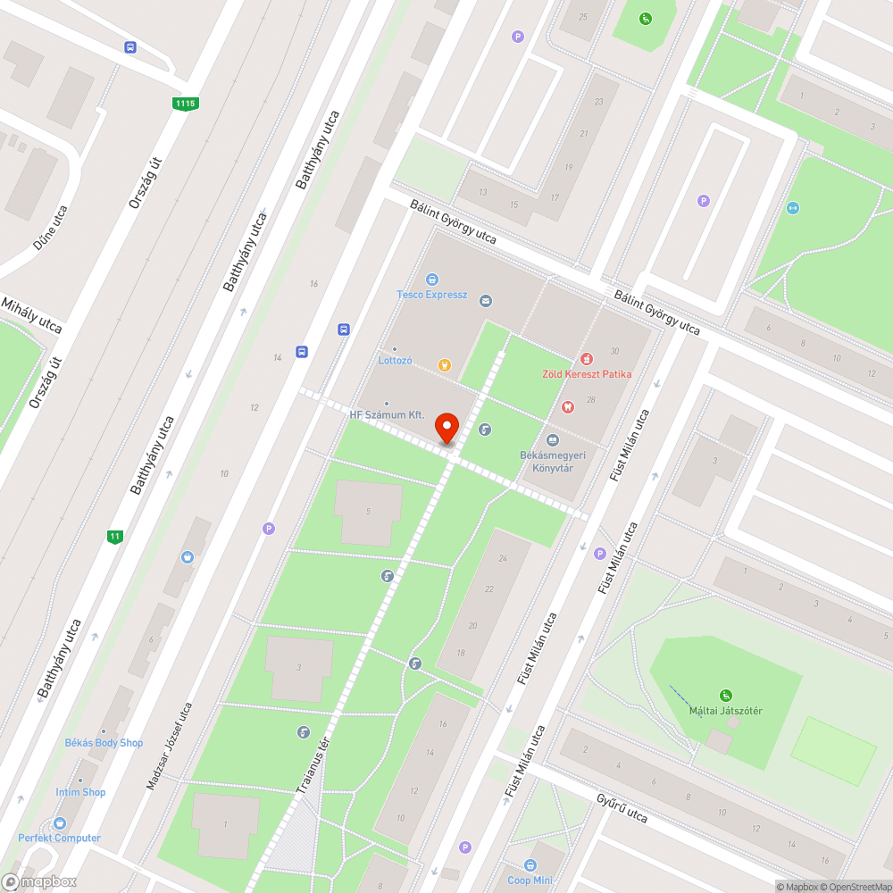 Tilos lenne autóval bejönni bejelentés helye