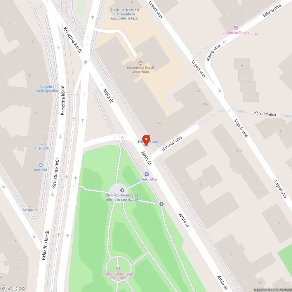 Megsüllyedt csatornafedél bejelentés helye