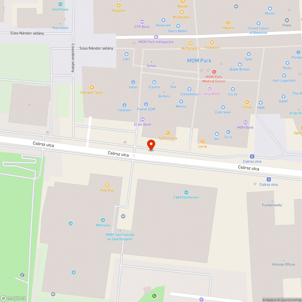 Súvadó fedlap bejelentés helye