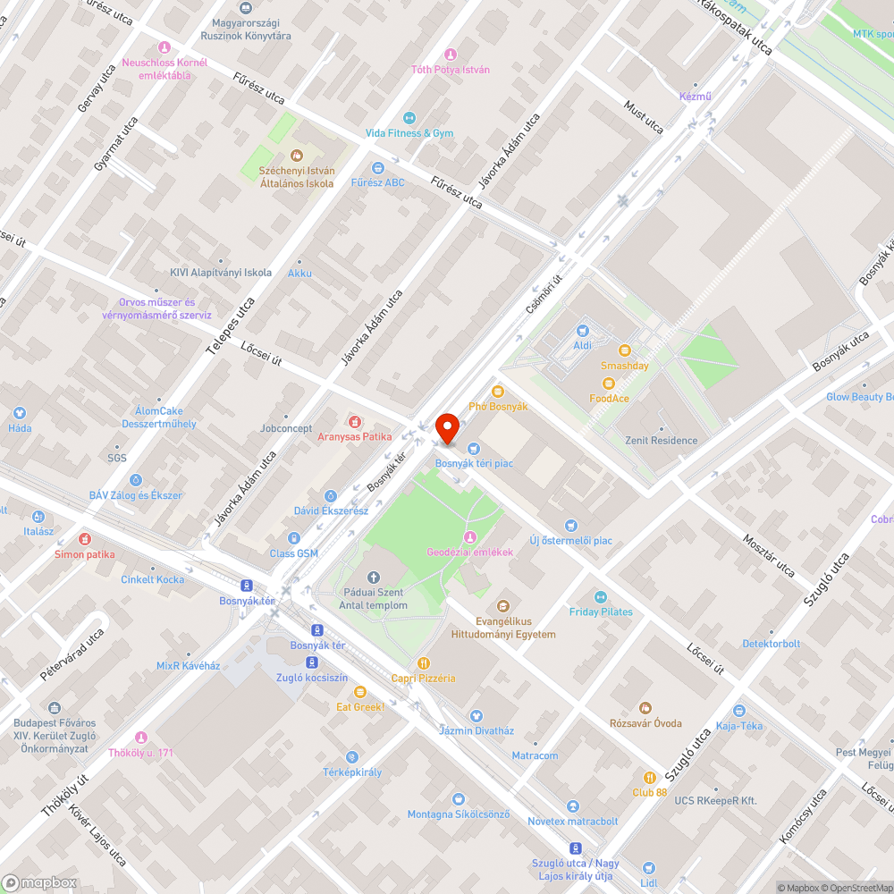 Kidőlő tábla bejelentés helye