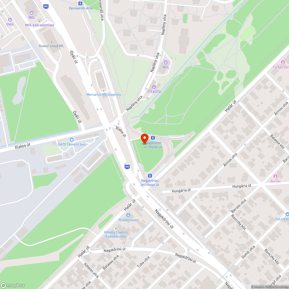 Patkányetetés bejelentés helye