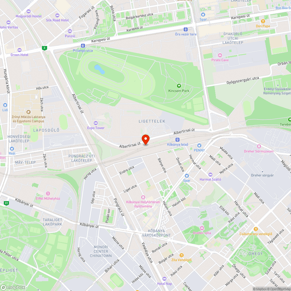 Szemetes MÁV terület bejelentés helye