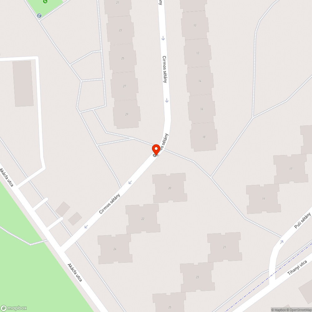 Felfestés bejelentés helye