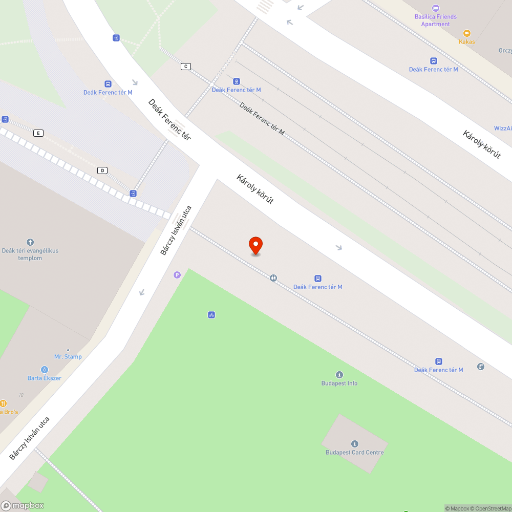 Graffitivel szennyezett lejárat bejelentés helye