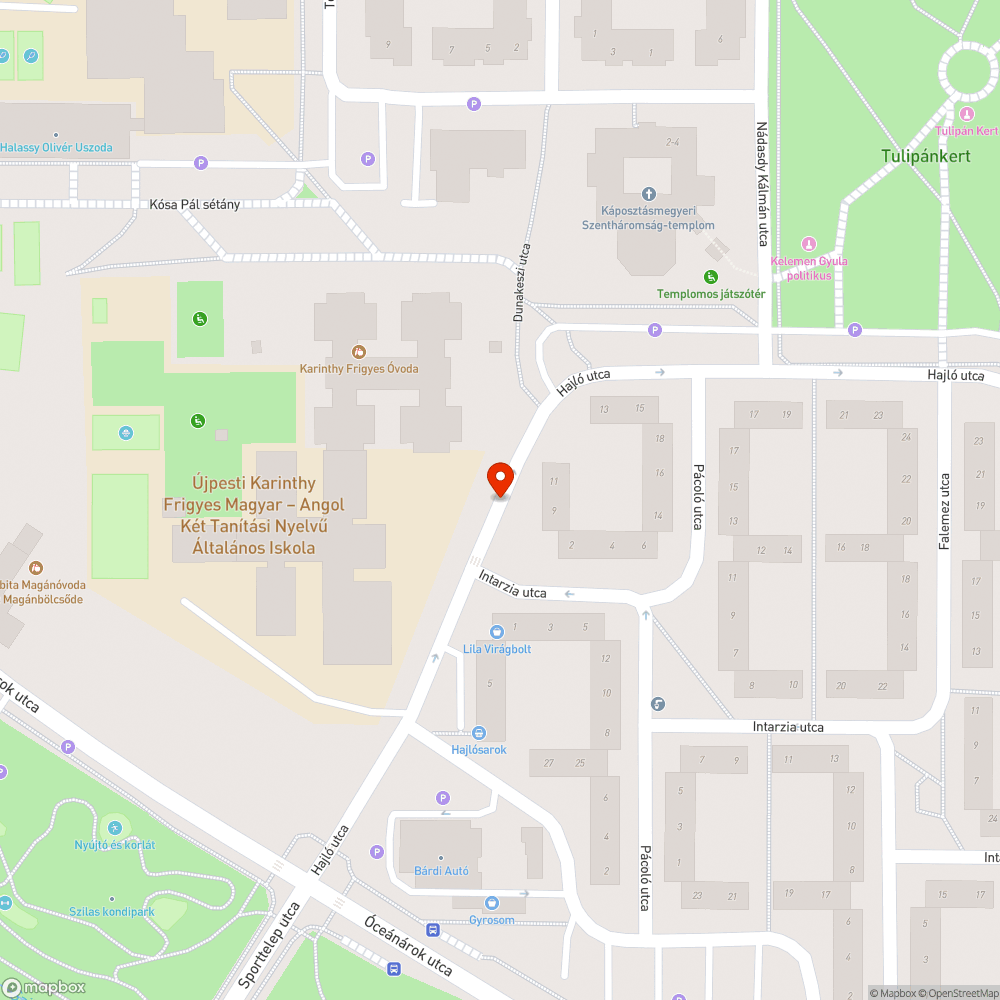 Kidölt tábla bejelentés helye