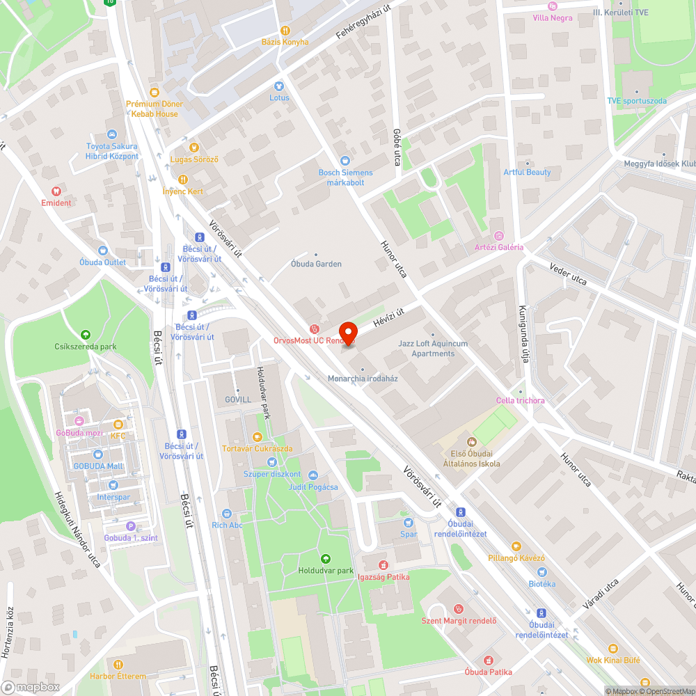 Kátyús út bejelentés helye