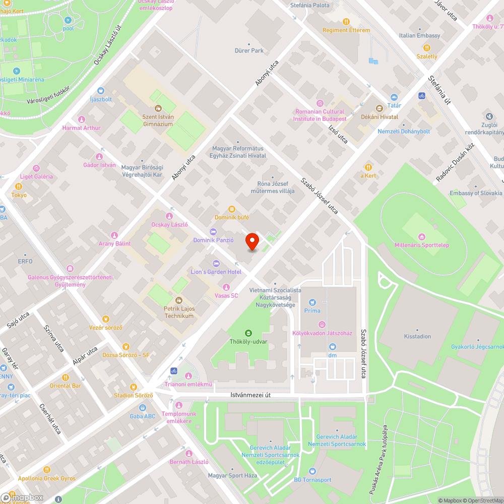 Megsüllyedt fedlap bejelentés helye