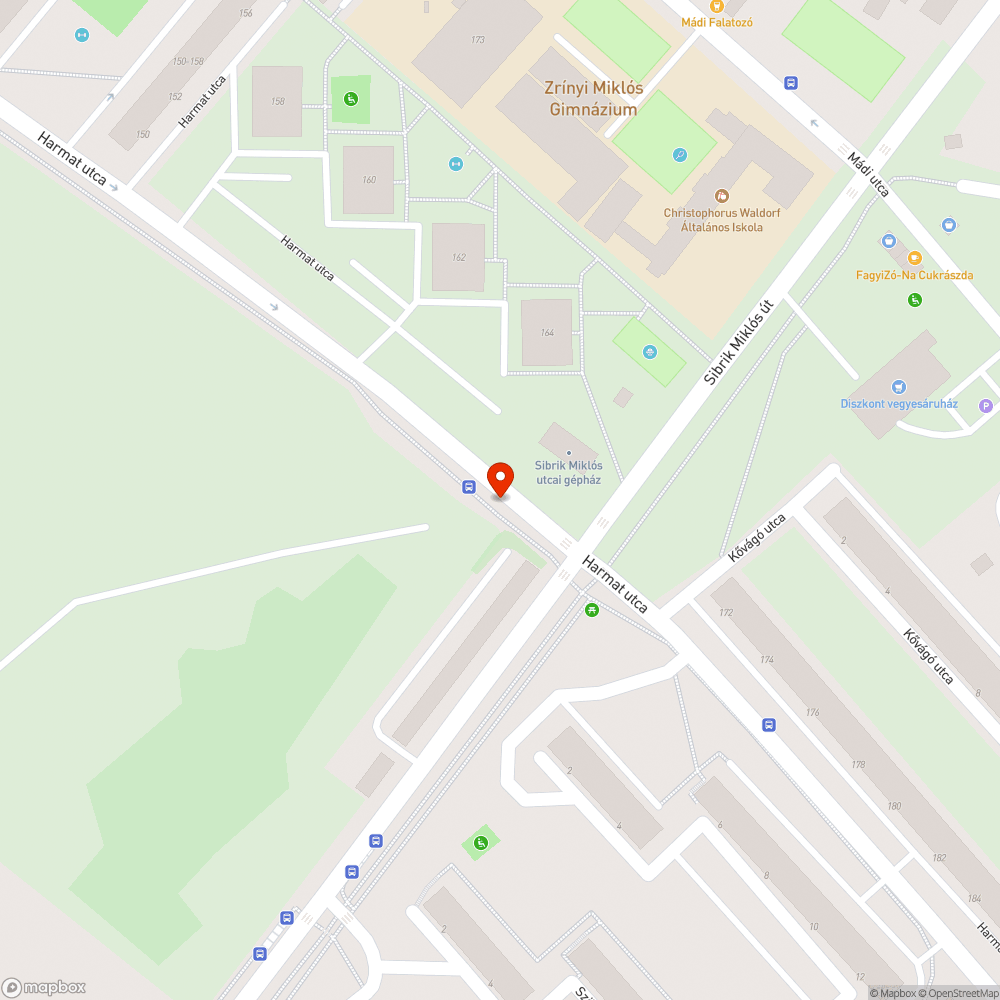 Egy kupac szemét bejelentés helye