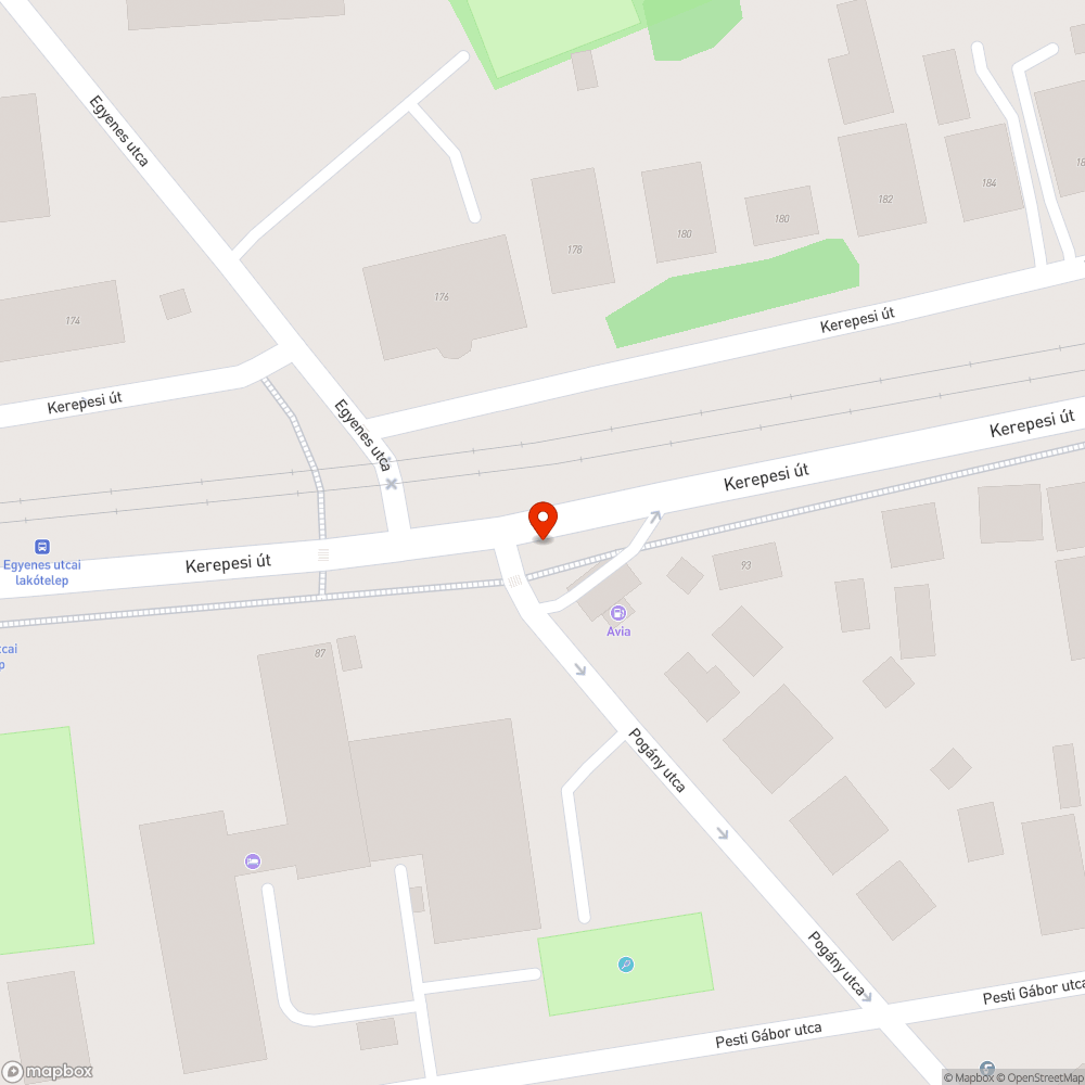 Hiányzó utcanévtáblák bejelentés helye