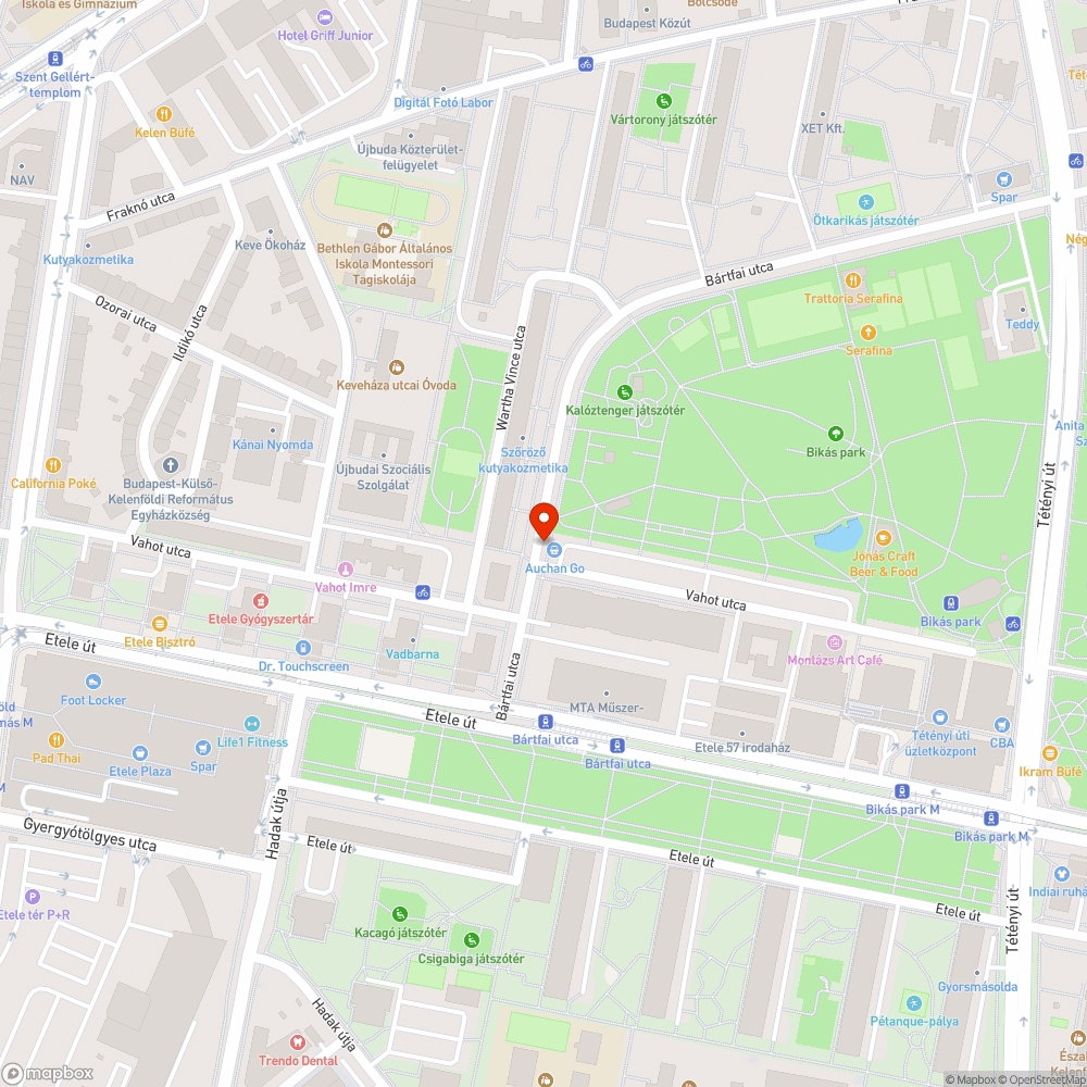 Túlcsordult szemetes bejelentés helye