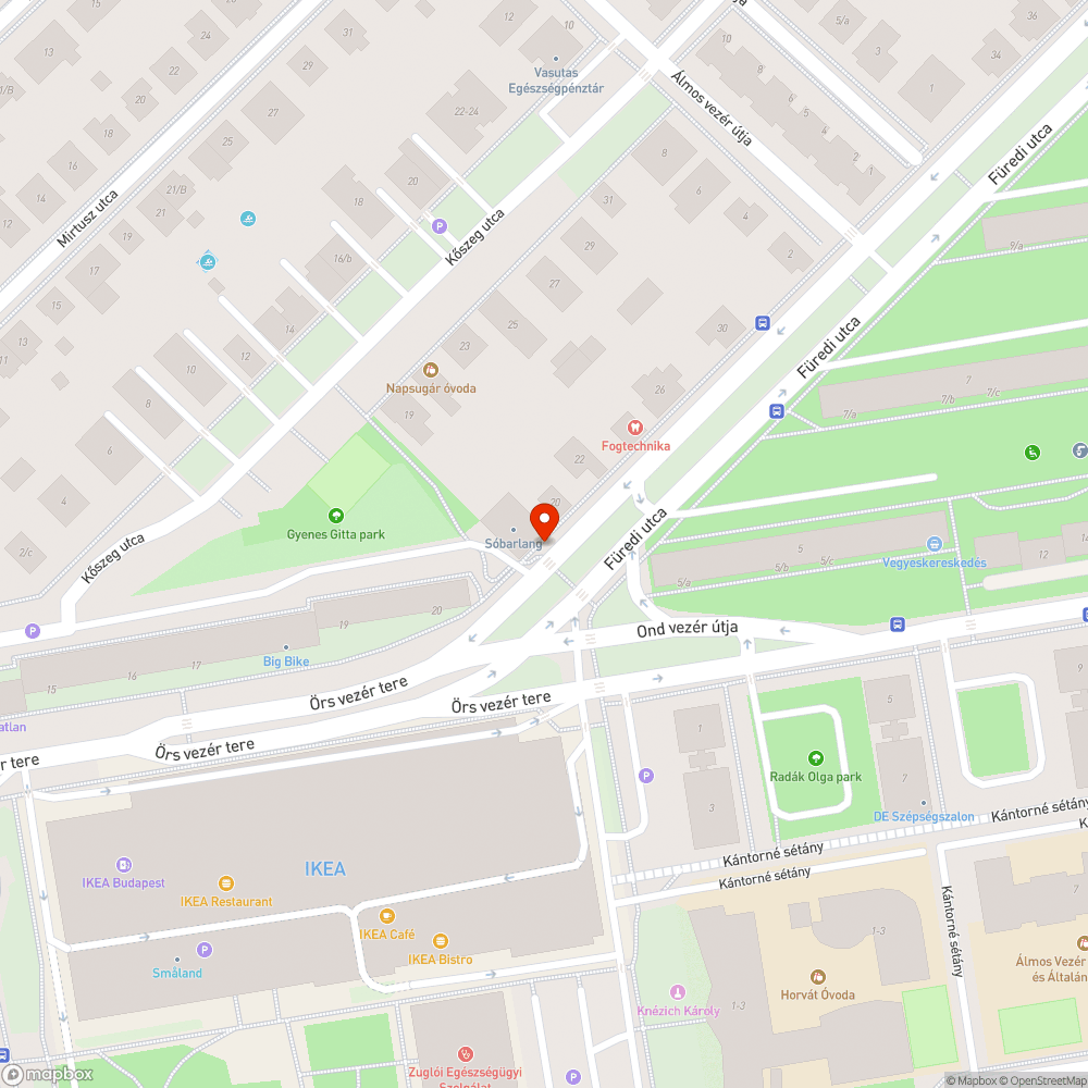 Kifakult kerékpáros EAK-tábla bejelentés helye