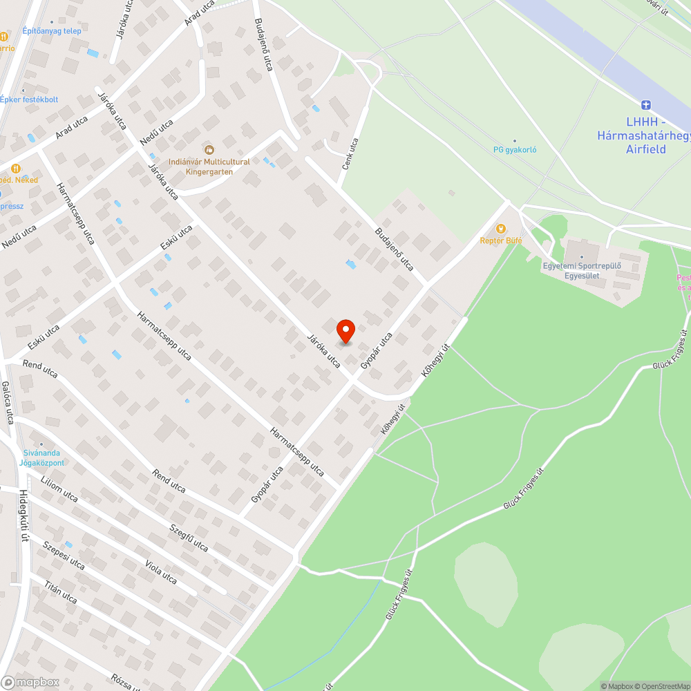 Kátyú bejelentés bejelentés helye